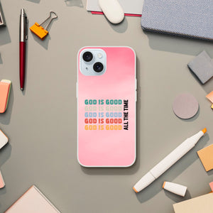 god is good schriftzug iPhone-Hülle