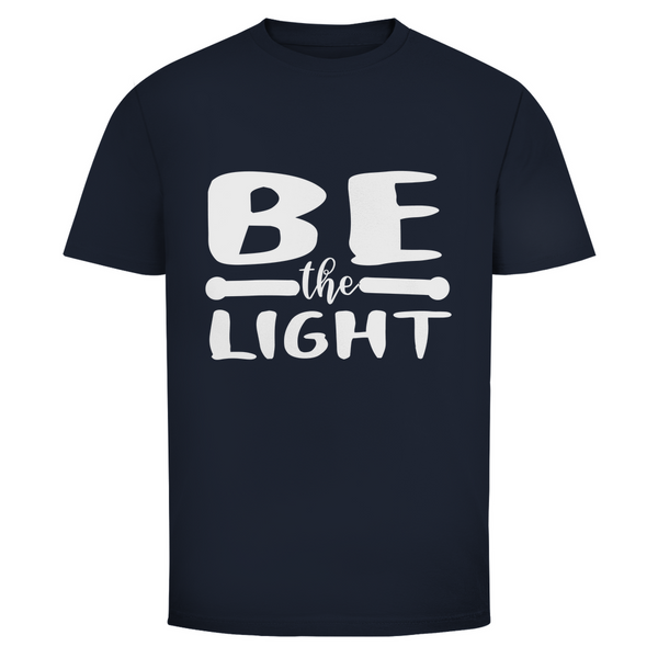 Herren T-Shirt be the light