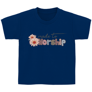Kinder T-Shirt made to worship