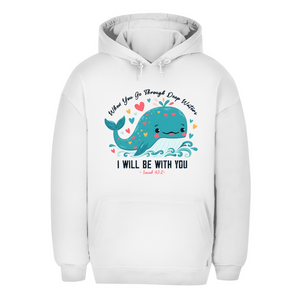 Unisex Oversize Hoodie Deep Waters Isaiah 43:2