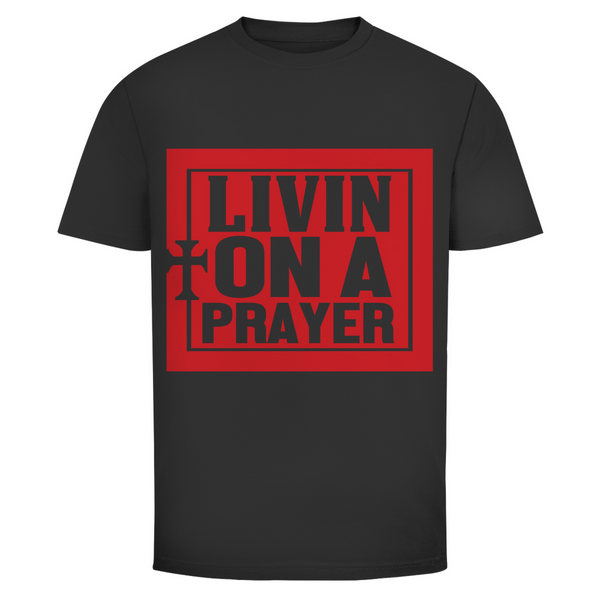 Herren T-Shirt livin on a prayer