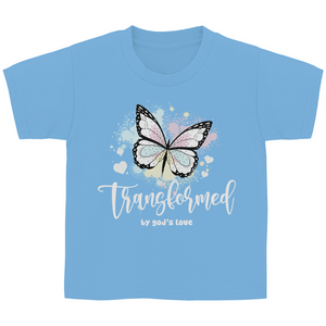 Kinder T-Shirt transformed by gods love