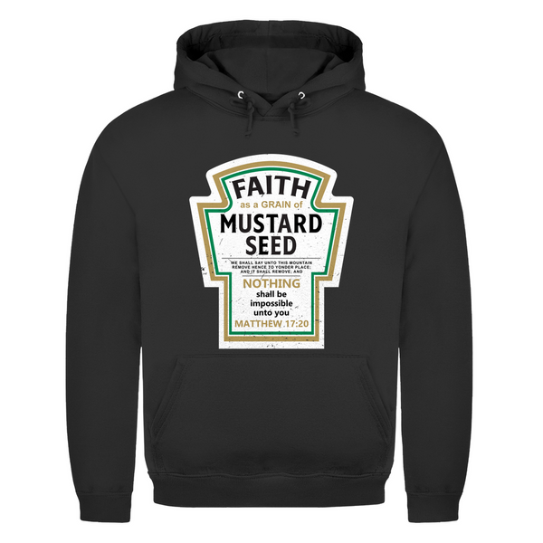 Herren Hoodie nothing shall be impossible matthew 17:20