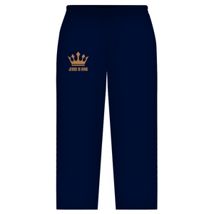 Oversize Sweatpants jesus is king krone
