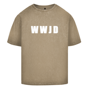 Oversize Washed T-Shirt wwjd