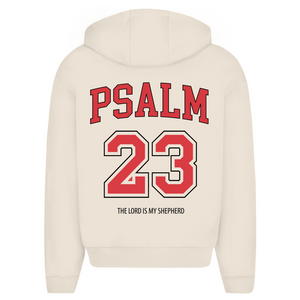 Oversize Zipper Hoodie psalm 23