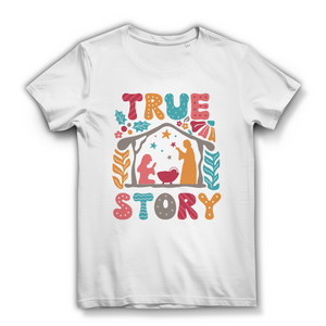Damen Bio T-Shirt true store weihnachten