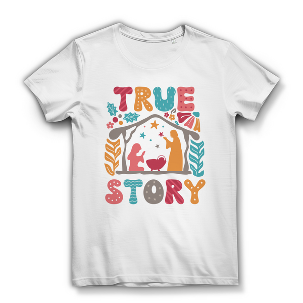 Damen Bio T-Shirt true store weihnachten