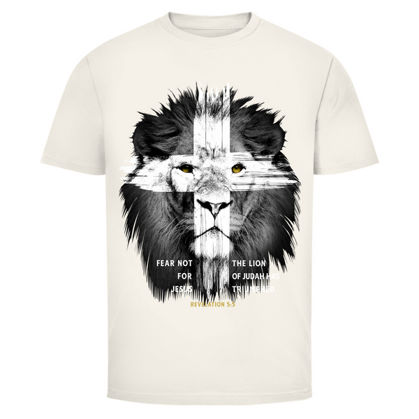 Herren T-Shirt fear not for jesus revelation 5:5