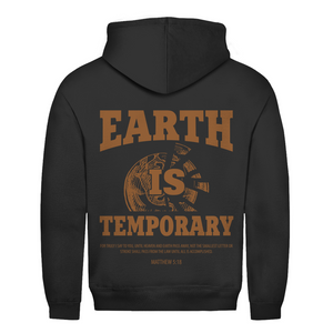Herren Hoodie earth ist temporary matthew 5:18