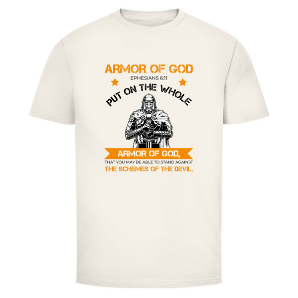 Herren T-Shirt armor of god ephesians 6:11