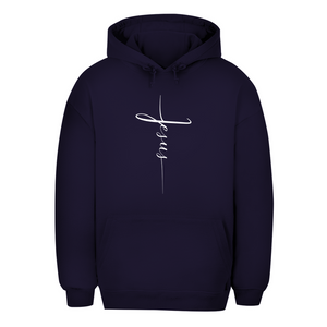 Unisex Oversize Hoodie jesus kreuz