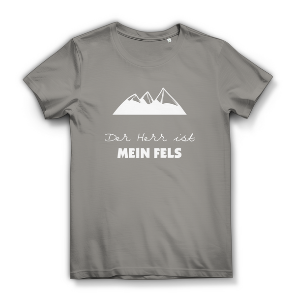 Damen Bio T-Shirt der herr ist mein fels