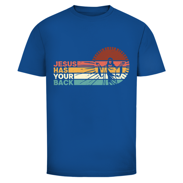 Herren T-Shirt jesus has your back