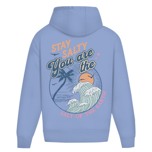 Oversize Hoodie Ohne Kordel stay salty