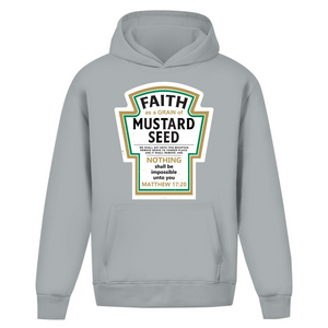 Oversize Hoodie Ohne Kordel nothing shall be impossible matthew 17:20