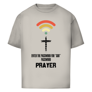 Oversize T-Shirt enter the password for god