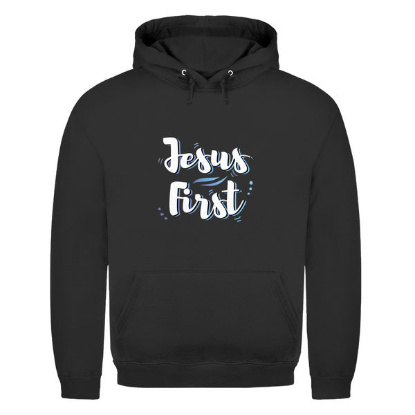 Herren Hoodie jesus first