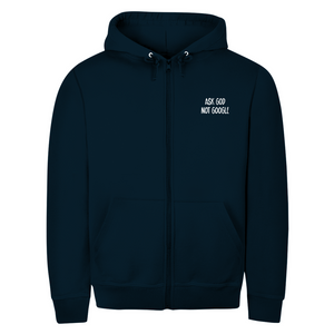 Zipper Hoodie ask god not google