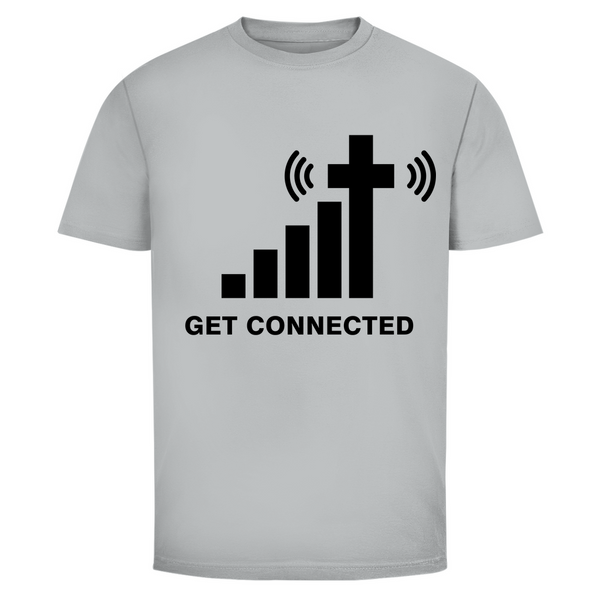 Herren T-Shirt get connected