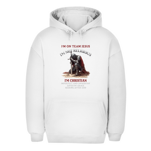 Unisex Oversize Hoodie i am christian