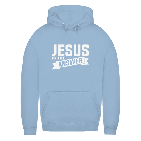 Damen Hoodie jesus is the answer