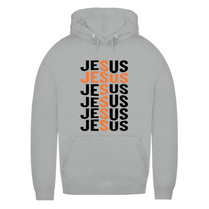 Damen Hoodie jesus kreuz