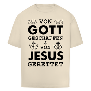 Oversize T-Shirt von gott geschaffen