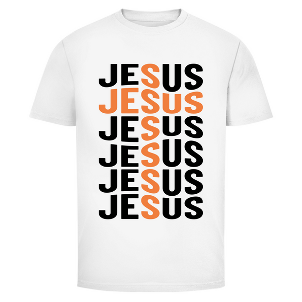 Herren T-Shirt jesus kreuz