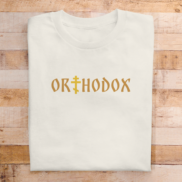 Herren T-Shirt orthodox kreuz