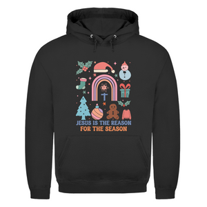 Herren Hoodie jesus is the reason for the season