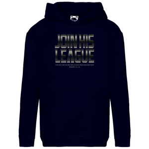 Kinder Hoodie Join his league romans 3:25-26