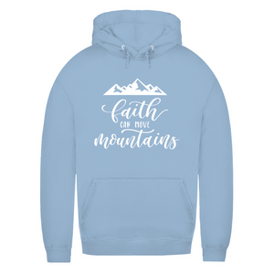 Damen Hoodie faith can move mountains