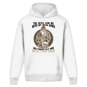 Oversize Hoodie Ohne Kordel until i said amen