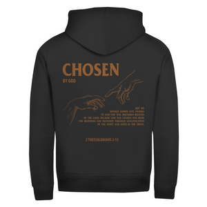 Herren Zipper Hoodie chosen by god 2 thessalonians 2:13