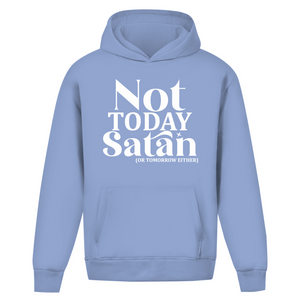 Oversize Hoodie Ohne Kordel not today satan