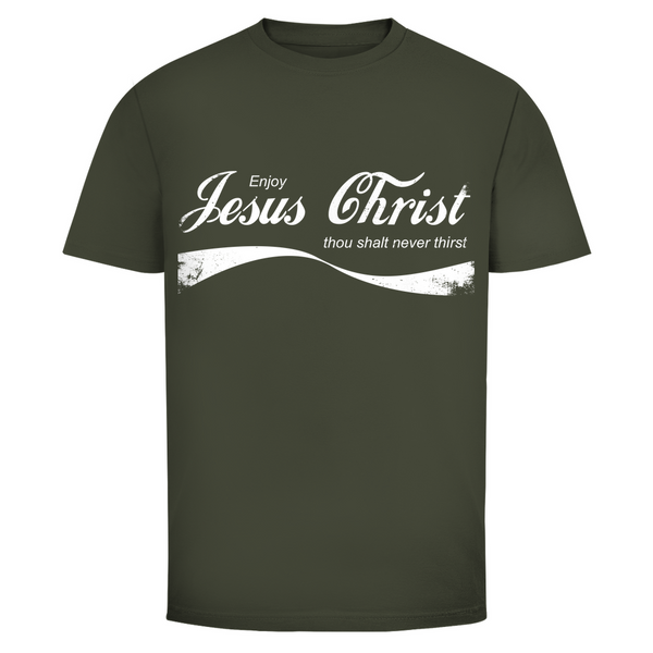 Herren T-Shirt enjoy jesus christ