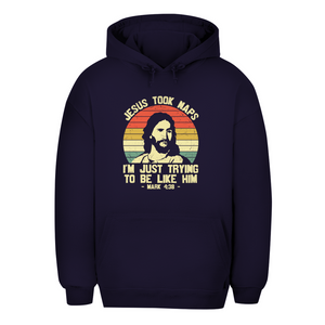 Unisex Oversize Hoodie jesus took naps mark 4:38