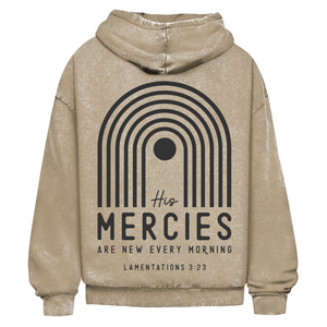 Oversize Washed Hoodie his marcies lamentations 3:23