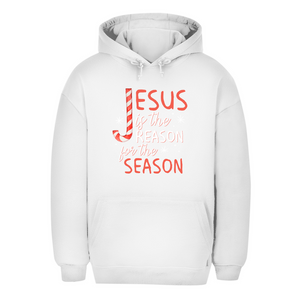 Unisex Oversize Hoodie jesus is the reason for the season