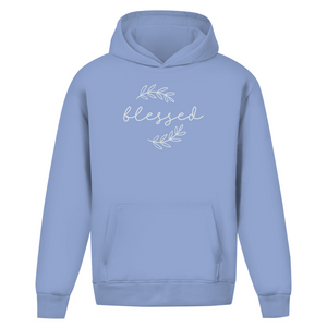 Oversize Hoodie Ohne Kordel blessed