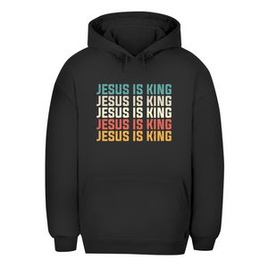 Unisex Oversize Hoodie jesus is king vintage