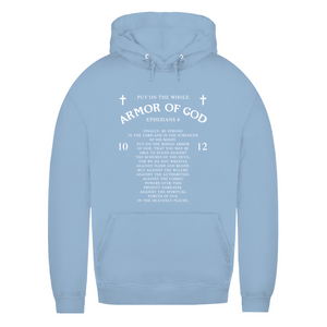 Damen Hoodie armor of god ephesians 6