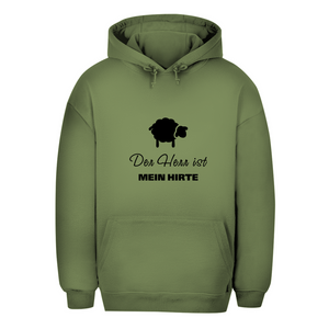 Unisex Oversize Hoodie der herr ist mein hirte