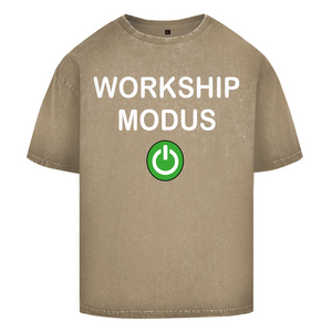 Oversize Washed T-Shirt workship modus