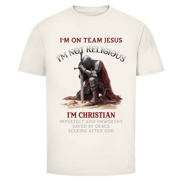 Herren T-Shirt i am christian