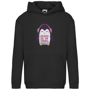 Kinder Hoodie jesus is so cool hebrews 13:8