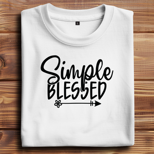 Oversize T-Shirt simple blessed