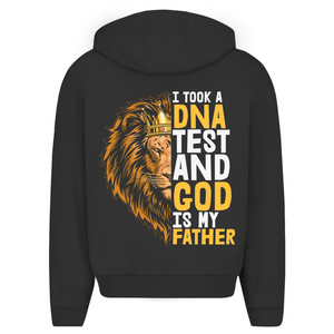 Oversize Zipper Hoodie god is my father