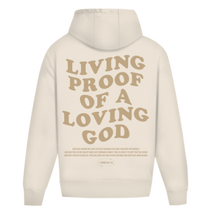 Oversize Hoodie Ohne Kordel a loving god 1 john 4:9-10